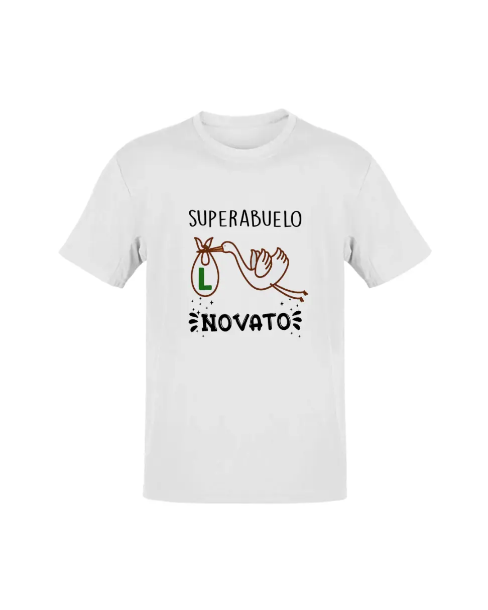Camiseta Superabuelo Novato