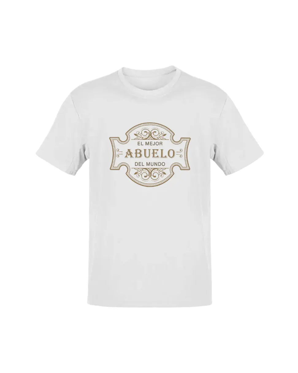 Camiseta El Mejor Abuelo Del Mundo