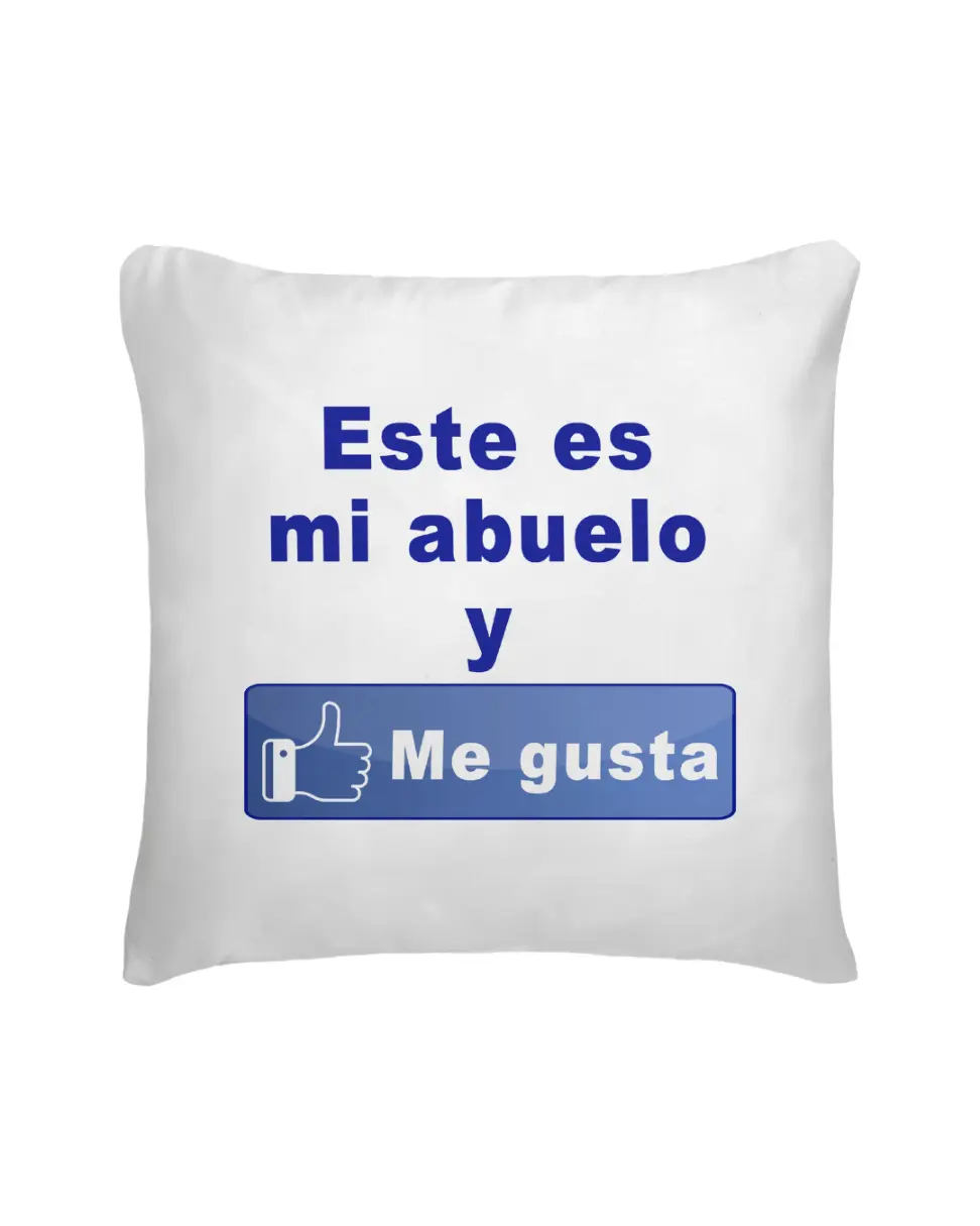 Cojín Este Es Mi Abuelo Y Me Gusta
