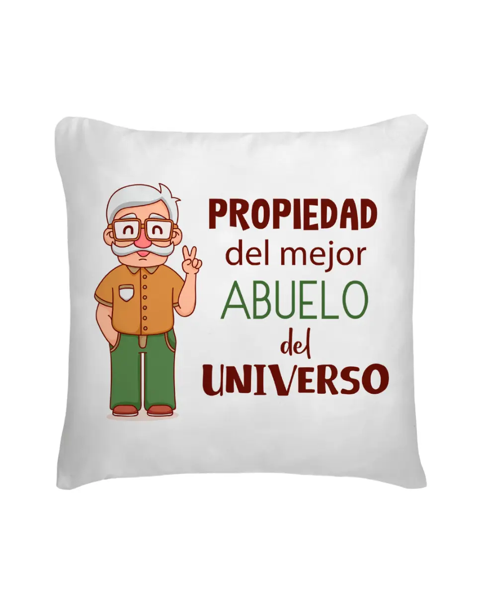 Cojín Propiedad Del Mejor Abuelo