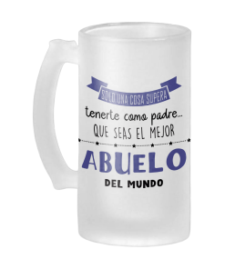 Jarra Cerveza Solo Una Cosa Supera