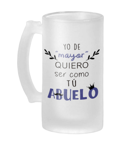 Jarra Cerveza Yo De Mayor