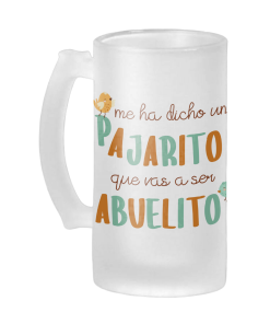 Jarra Cerveza Me Ha Dicho Un Pajarito