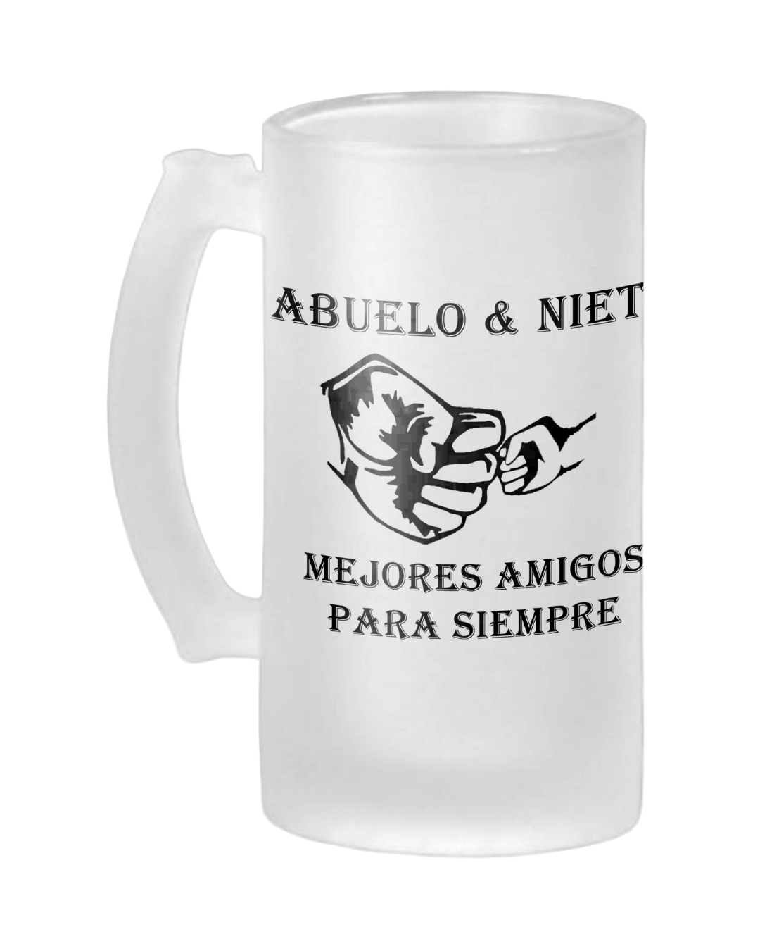 Jarra Cerveza Abuelo y Nieto