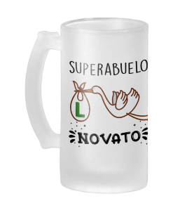 Jarra Cerveza Superabuelo Novato