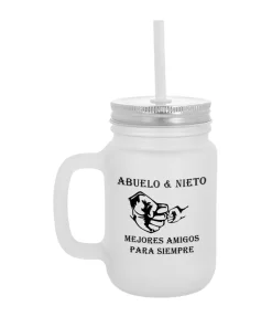 Jarra Pajita Abuelo y Nieto