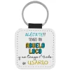 Llavero Aléjate