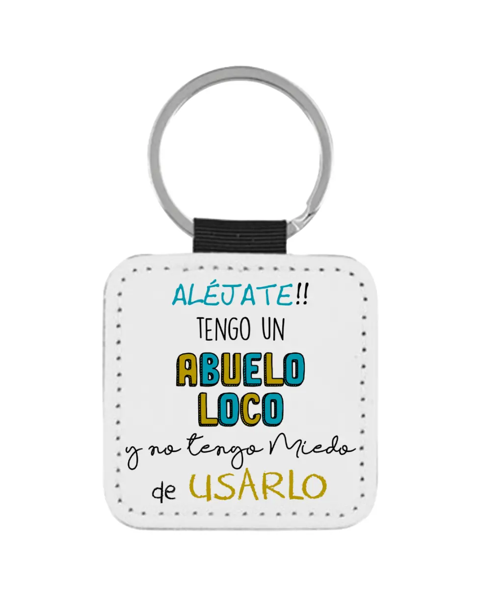 Llavero Aléjate