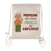 Mochila Propiedad Del Mejor Abuelo