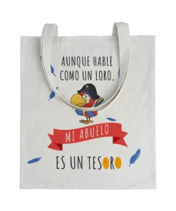Tote bag Aunque Hable Como Un Loro