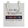 Tote bag Abuelo Tú Eres Mi Favorito