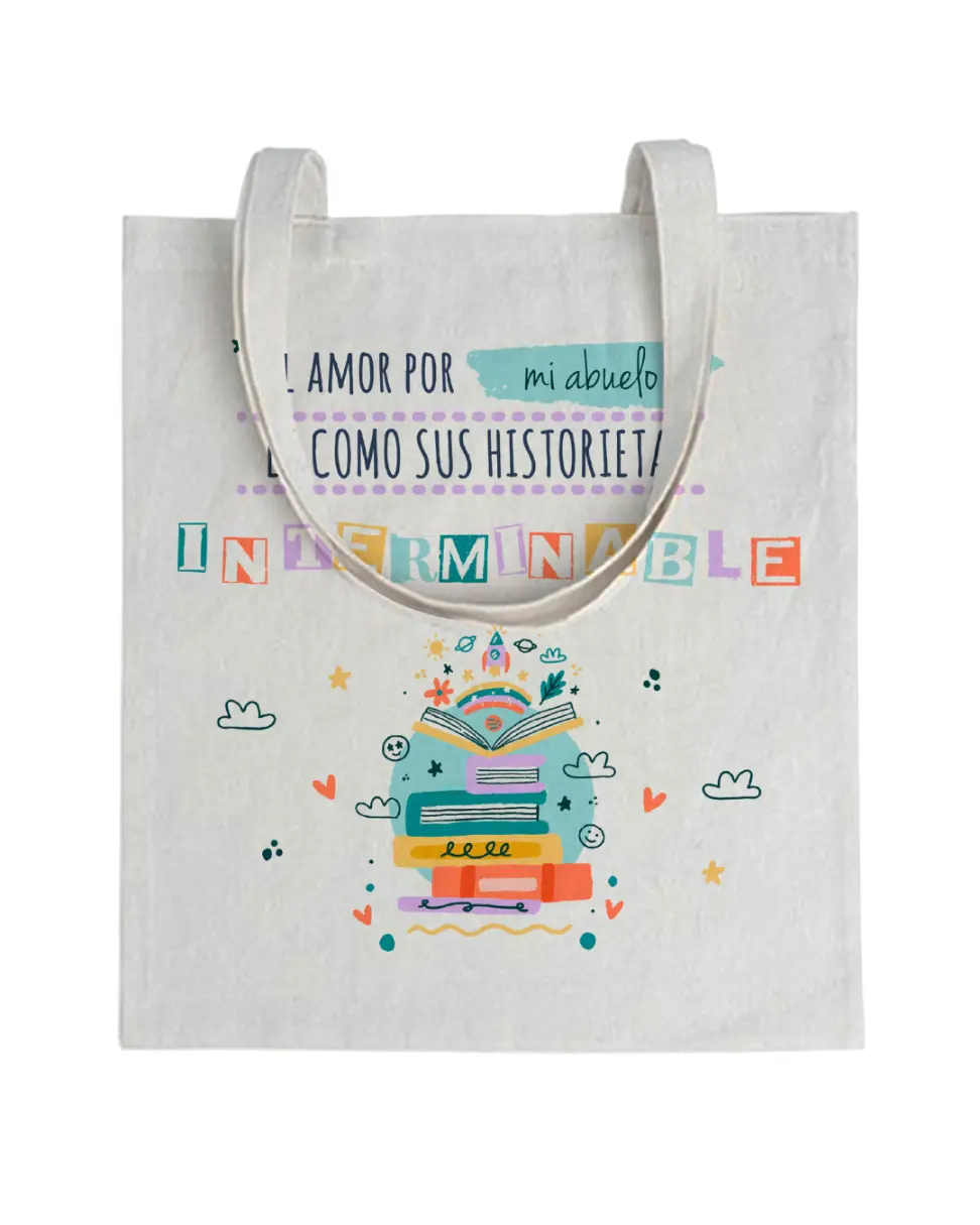 Tote bag El Amor Por Mi Abuelo
