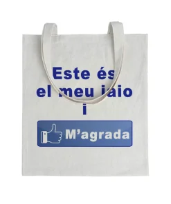 Tote bag Este És El Meu Iaio I M'Agrada