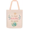 Bolsa de Lino La Mejor Madre Del Mundo