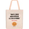 Bolsa de Lino Tómate El Zumo De Naranja