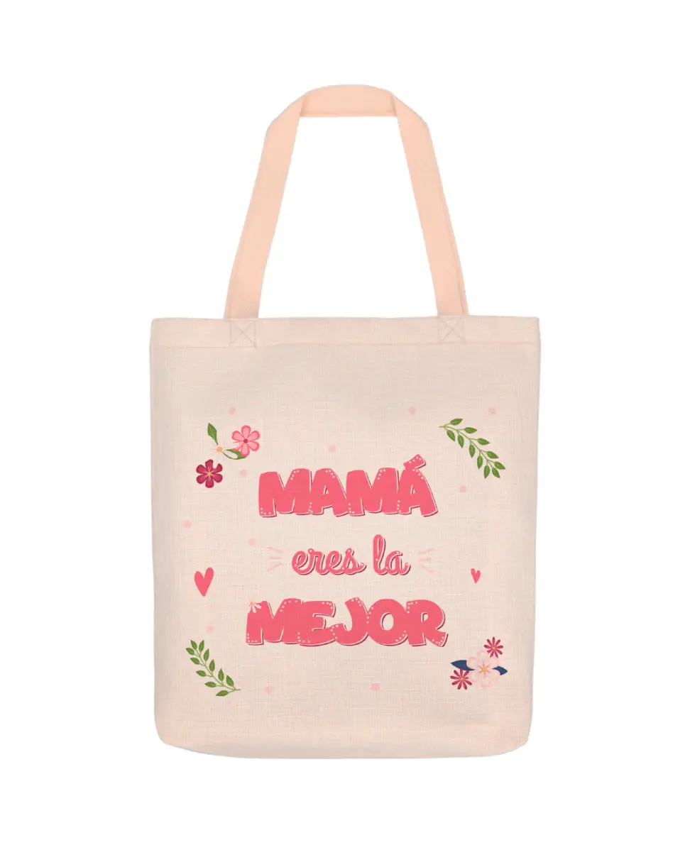 Bolsa de Lino Mamá Eres La Mejor