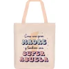 Bolsa de Lino Eres Una Gran Madre