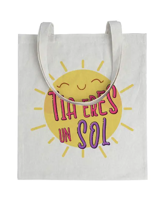 Tote bag Tía Es Un Sol