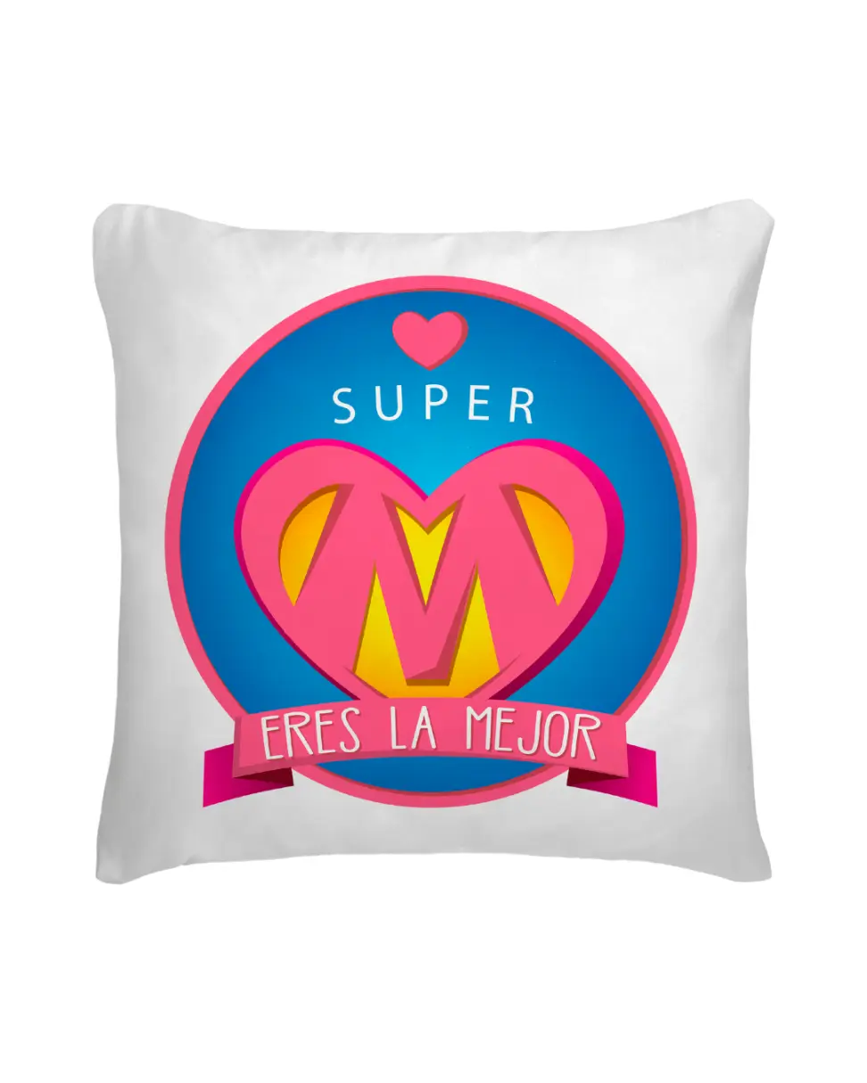 Cojín Super M Eres La Mejor