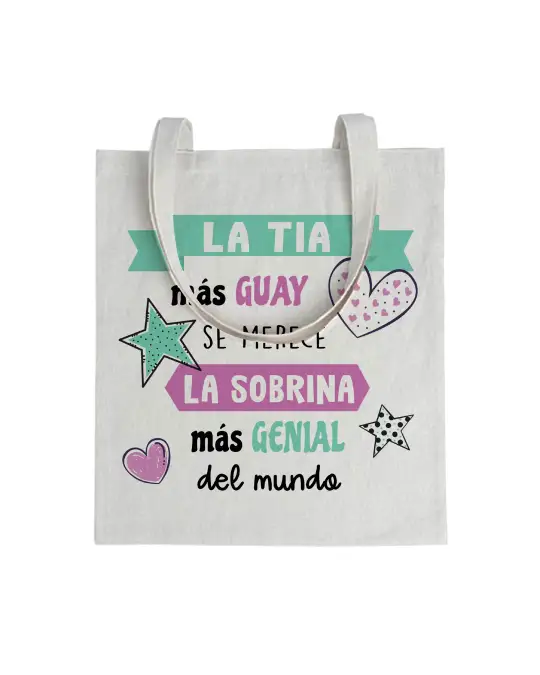 Tote bag La Tía Más Guay Se Merece La Sobrina Más Genial Del Mundo