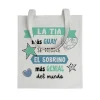 Tote bag La Tía Más Guay Se Merece El Sobrino Más Genial Del Mundo
